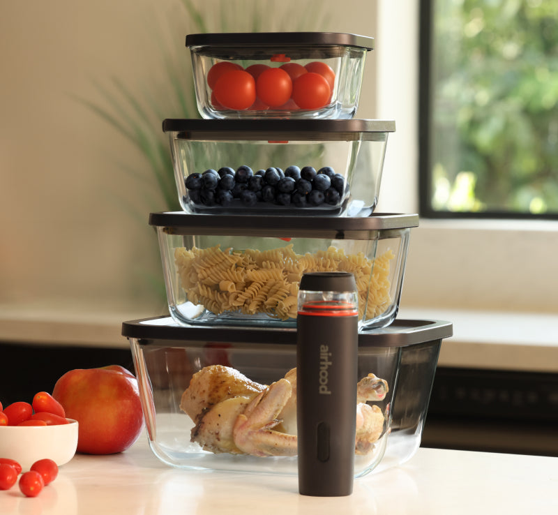 Airhood Vacuum Food Storage Container Set
