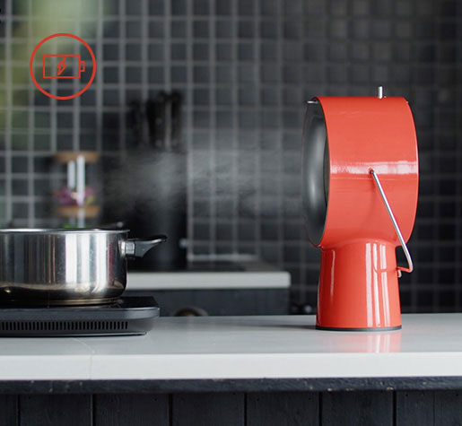 Use The AirHood Wireless To Add A Portable Range Hood To The Smallest  Kitchens